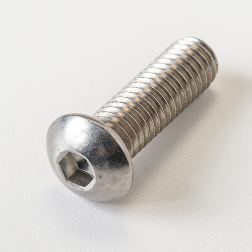 3/8-16 X 1-1/4" Button Head Cap Screw, 18-8 Stainless Steel 180-543B |Austin Hardware
