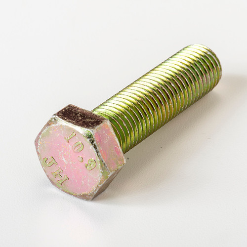 M16-2.0 X 60 Hex Hd Cap Screw Cl 10.9 Zinc Yellow