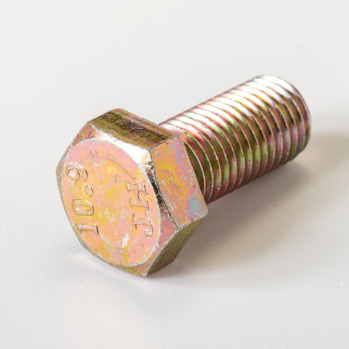 M16-2.0 X 35 Hex Hd Cap Screw Cl 10.9 Zinc Yellow