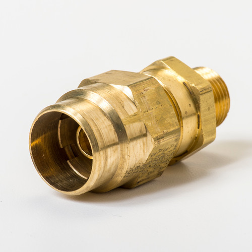 3/8-1/4 Mpt Male Connector 33806B-Y24-B |Austin Hardware