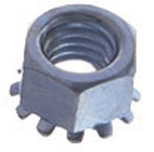 6/32 Nc Keps Hex Nut Plated