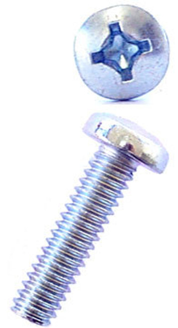 1/4-20 X 2-1/4 Ph Pan M/S Zinc