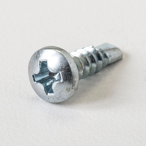 Screw  6 X 1/2 Phillip Pan Head Tek Zinc