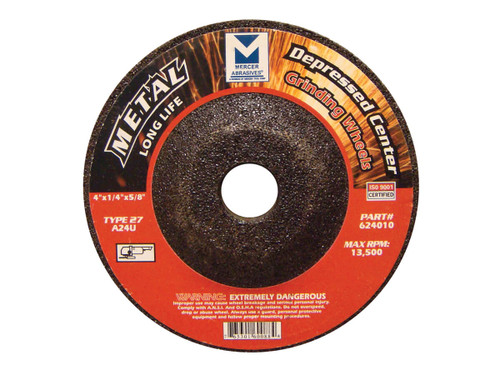 Depressed Center Grinding Wheels - Aluminum Oxide And Zirconium Grains - Sanding and Grinding