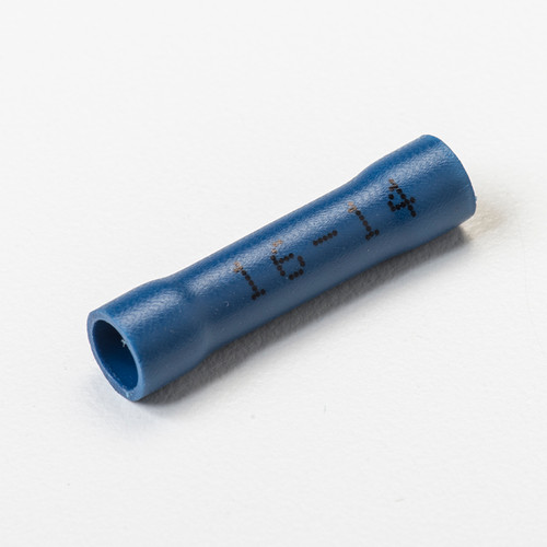 16-14 GA VINYL INS BUTT SPLICE