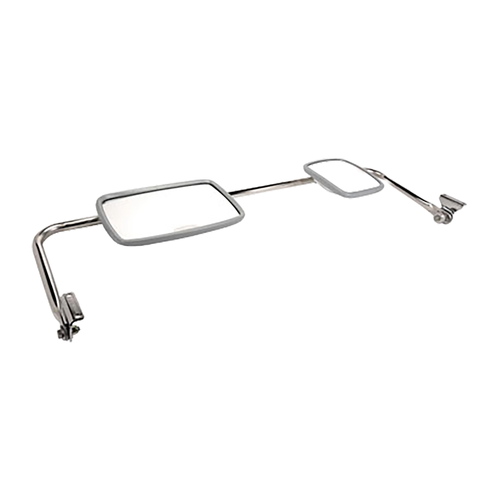 713742 35 in. Rh side mirror assembly for dual head systems, stainless steel Austin Hardware & Supply