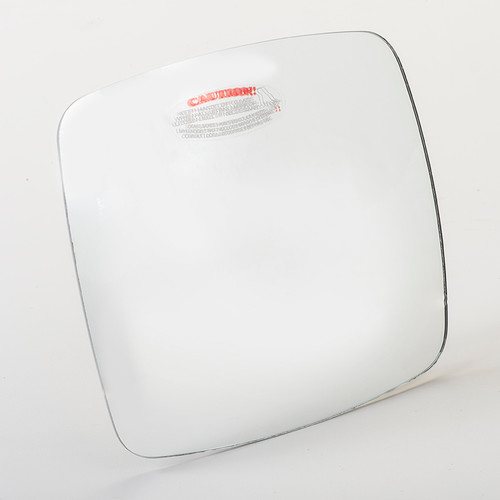Replacement mirror glass, 6.5 in. x 6 in., convex