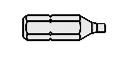 APEX BIT 1/8 SQUARE 1/4 HEX