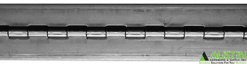 2 in. x 72 in. 3/32 Pin, Stainless Steel Continuous Hinge