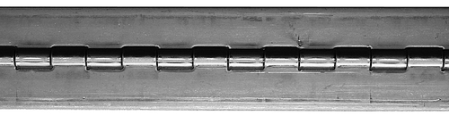 2 in. x 96 in. 3/16 Pin, Stainless Steel Continuous Hinge A825X96 HINGE |Austin Hardware