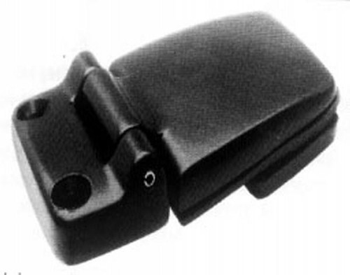 Hinge With Plate And Gaskets AE9-00699 BLK |Austin Hardware