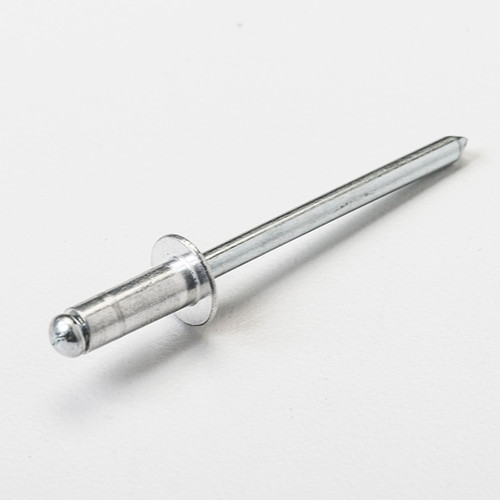 Blind Rivet, Open End, Aluminum Body, Steel Mandrel, Domed Head, 5/32 In. Diameter, .188-.250 In. Grip Range AD54BS-G |Austin Hardware