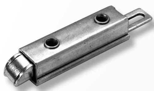 Slam Latch, Zinc Finish - Operated by rod or cable as part of a slam system. Single-point models use a large knurled knob for good grip