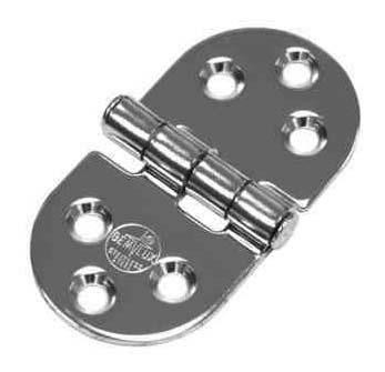 3 X 1.5" Marine Grade Type 16 SS Strap Hinge AH 1627 |Austin Hardware