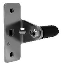 A.L. Hansen Center Latch Only with Adjustable Nylon Pawl for AH 3-2500 ZN - Zinc plated AH 3-2500-51 ZN ADJ |Austin Hardware