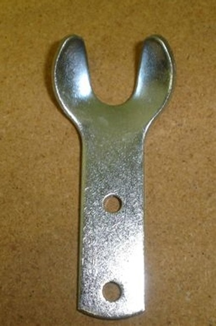 Catch, Mounting Plate Straight, Zinc Plated, Height 3 1/4 in., For AH 50208 & 50209