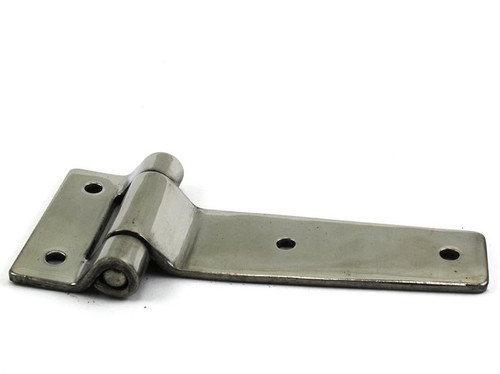 Flush Strap Hinge, Stainless Steel, Round Holes AH 1200 SS |Austin Hardware