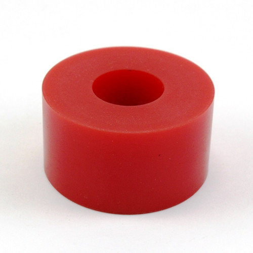 Small red mounting puck