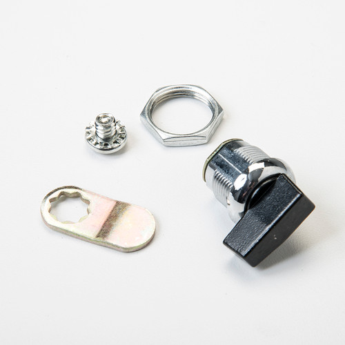 1/4 TURN LATCH BLACK KNOB AH 522-A NI |Austin Hardware