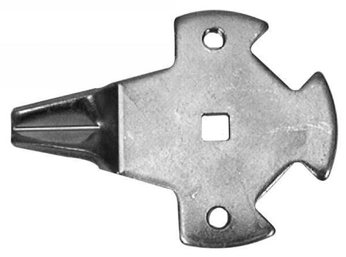 A.L. Hansen Universal center latch similar to the 2500-1, zinc plated AH 6-2500-1 ZN |Austin Hardware