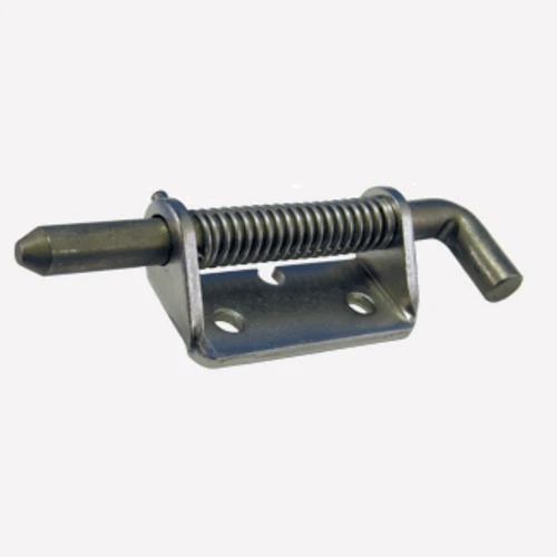 AH 719-S-R ZN W/HB Heavy-Duty Spring Latch, with Hold Back, 4-1/8 in. overall Length, RH, ZN Austin Hardware & Supply