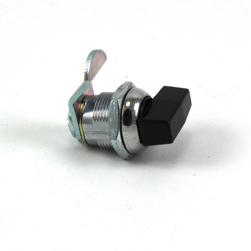 Low profile latch, quarter turn, 1/4 offset cam, detent to help the user know when the latch is fully opened or closed AH 522-B NI |Austin Hardware