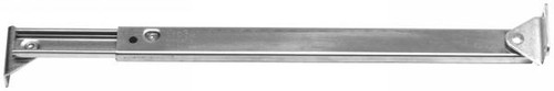 Telescopic Prop, 16 Gauge Steel, 12 in. L closed, 20-1/2 in. L opened, One Regular 90 and One Wide 90 Flange, ZN