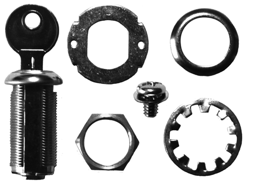 Trimark Lock Cylinder, Keyed C4154A, Zinc Diecast, No Cam, 1 7/16 in. Cylinder Length, 1 1/8 in. Maximum Material Thickness AH C8055-14A KA TM |Austin Hardware