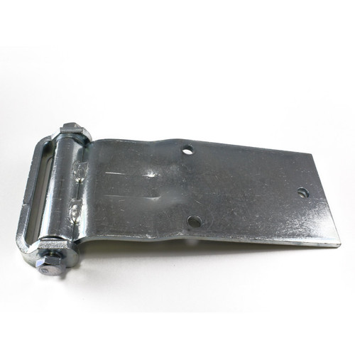 Hinge, Flush, 3 Holes In Strap, Zinc Plated