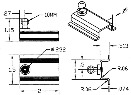 austin hardware AH 8350-E AL