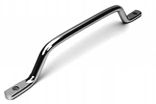 A.L. Hansen Grab Handle, 1/2 In. Diameter Steel, Length 13 In. Height 1 5/8 In. One Mounting Hole On Each End, Stainless Steel ALH 31-8 SS 1 HL |Austin Hardware