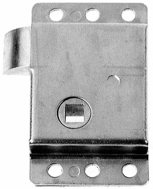 A.L. Hansen Compartment Latch, accepts 5/16 in. shank, Left Hand, Zinc Plated ALH 58 ZN LH |Austin Hardware