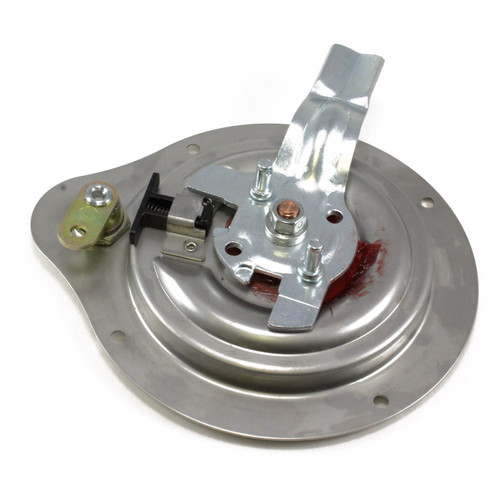 Center Latch Only, 3-Point, 6 1/8 In. Od, Key Locking, Stainless Steel, Right Hand, Standard Studs