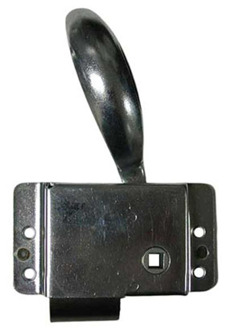 Cab Lock with inside handle. Left hand, zinc plated.