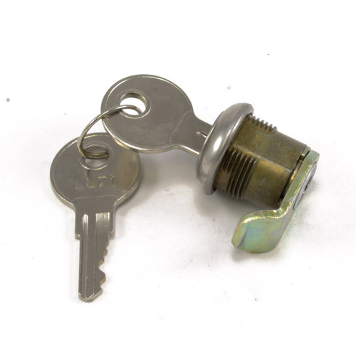 LOCK CYLINDER W/CAM & NUT - 1