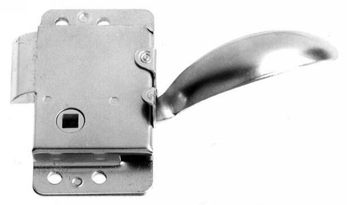 ALH 56A ZN LH Compartment Latch, Steel Construction, Accepts 5/16 in. shank with inside handle and locking trigger. Left Hand, Zinc Plated A.L. Hansen Austin Hardware & Supply