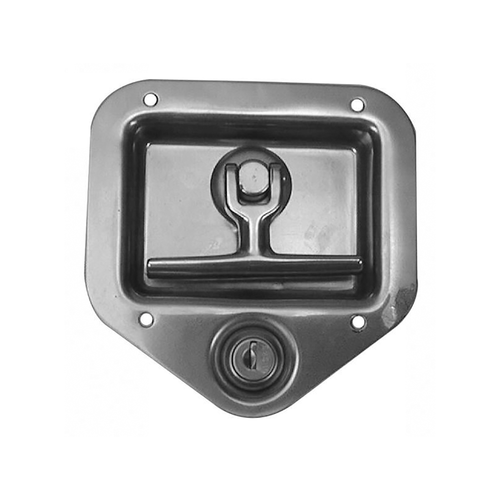 ALH 2479S SS CH545 Designed For Large Compartments, Cabinets And Machine Equipment Closures, Key-Locking Version, "T" Handle Provides Extra Leverage, Mtg. Holes Standard, Ss Hansen International Austin Hardware & Supply