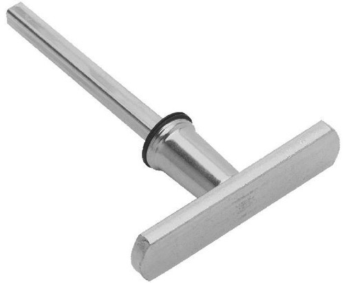A.L. Hansen T-Handle, Removable, Stainless Steel, 3 1/2 In. X 3/4 In. Grip, 3 5/16 In. Long 5/16 In. Square Shaft ALH 78 SS |Austin Hardware