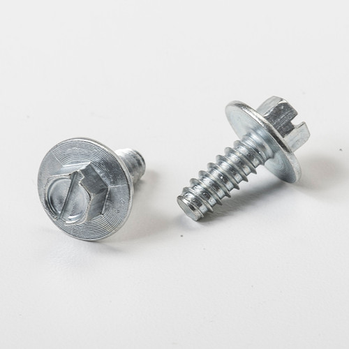 14 X 5/8 Hex Washer Hd License Plate Screw Zinc