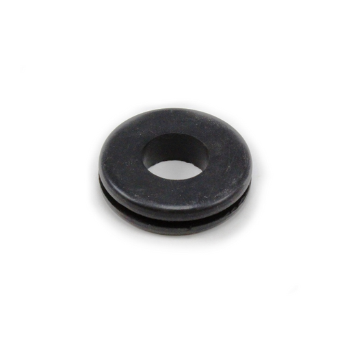 Rubber grommet, 3/4 in. inside diameter, 1/16 in. groove width, 1 5/8 groove diameter, 2 in. outside diameter, 3/8 in. overall thickness