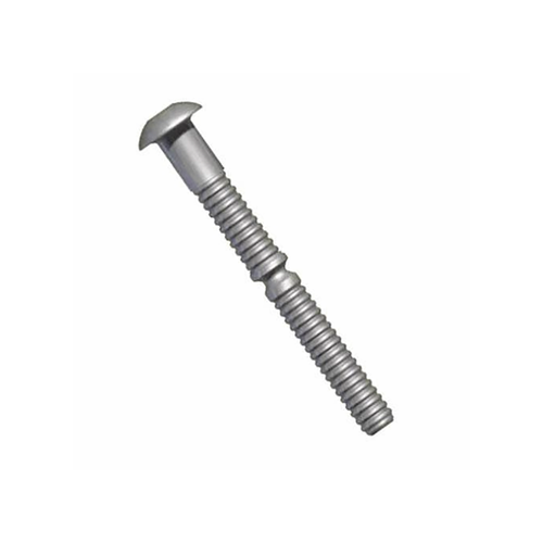 C98LT-U6-12BR Huck 3/16 In. Diameter Polished Head Stainless Steel Lock Bolt, .688-.813 In. Grip Range Huck Austin Hardware & Supply