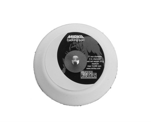 Grip Faced Abranet Vacuum Pad,3 In., 3 1/4 X 20 - Sanding and Grinding