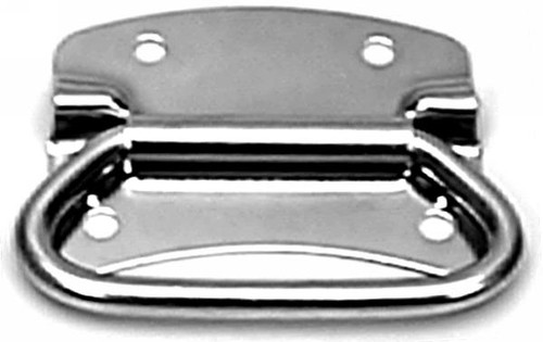 Chest Handle, 3.5 In., Zinc Plated CH 350 HANDLE ZN NS |Austin Hardware