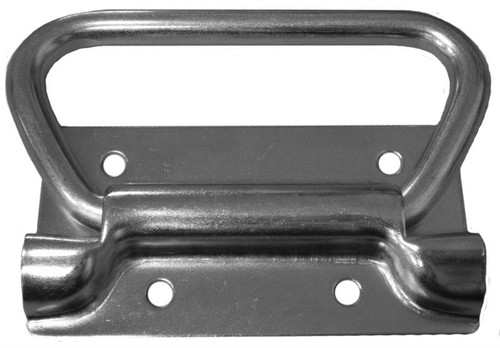 Chest Handle, Small Mounting Plate, Zinc Plated