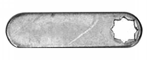 Cam Only, Zinc Plated, Length 1 5/8 in., Offset 3/16 in.