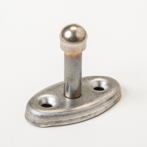 Door Holder, Plunger Only, 2-1/2 in. L, 30lbs., Polished SS