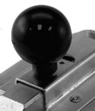 Eberhard Inside Release Knob, Black EMC 1-4901-13 |Austin Hardware