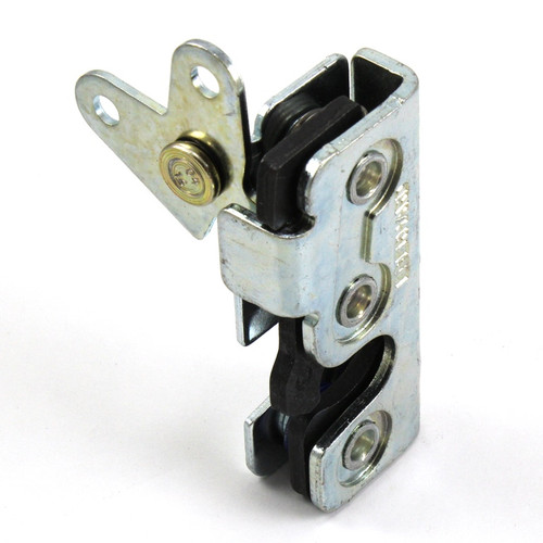 Passenger restraint latches, antirattle feature is standard on all actuators. With special cam and tapped holes. Right hand and zinc plated.