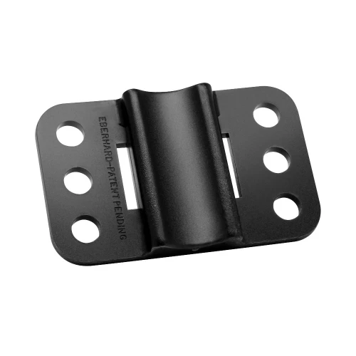 Anti-seize bushing for bar locks, lower half. Six mounting holes. Plastic material.  Eberhard | Austin Hardware