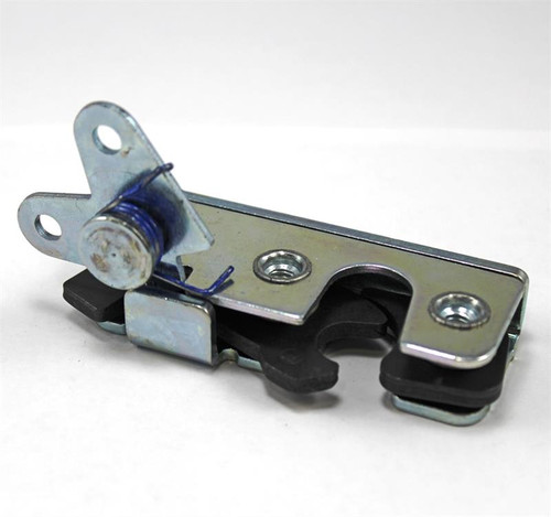 Passenger restraint latches, antirattle feature is standard on all actuators. With added lever return spring. Left hand and zinc plated.